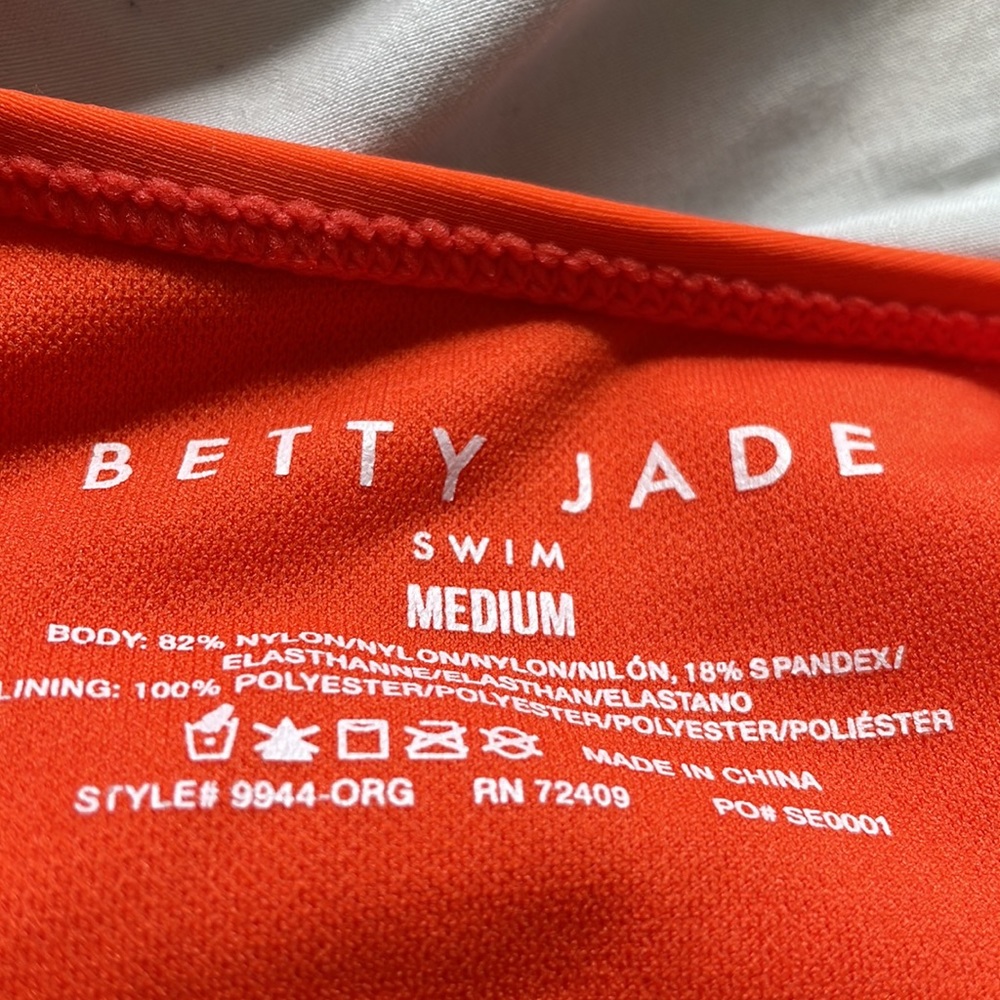 2/$20 Orange Betty Jade Pink VOLCOM both Size Mediums Clean Good Condition🍊💕 - Picture 11 of 11